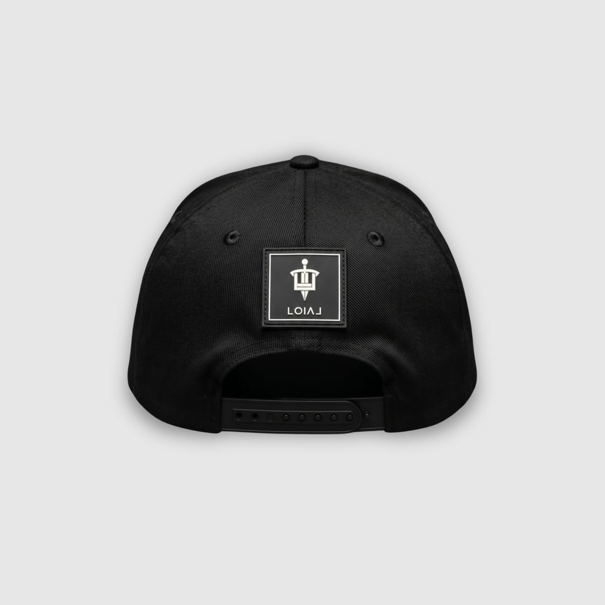 Gorra Loialty | Negra Blanco
