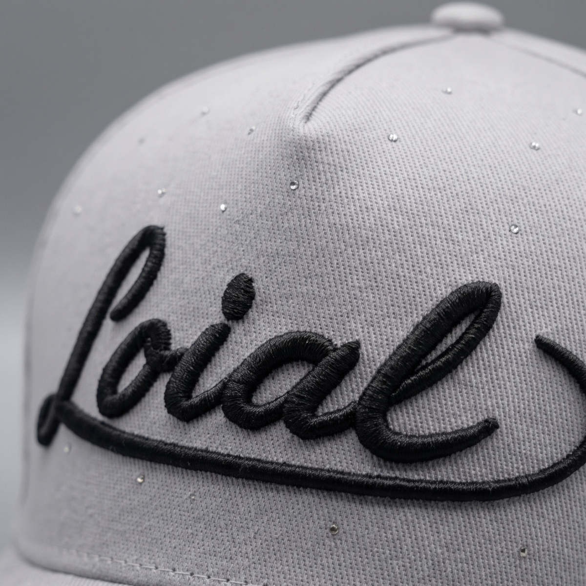 Gorra Loialty | Gris Cristales