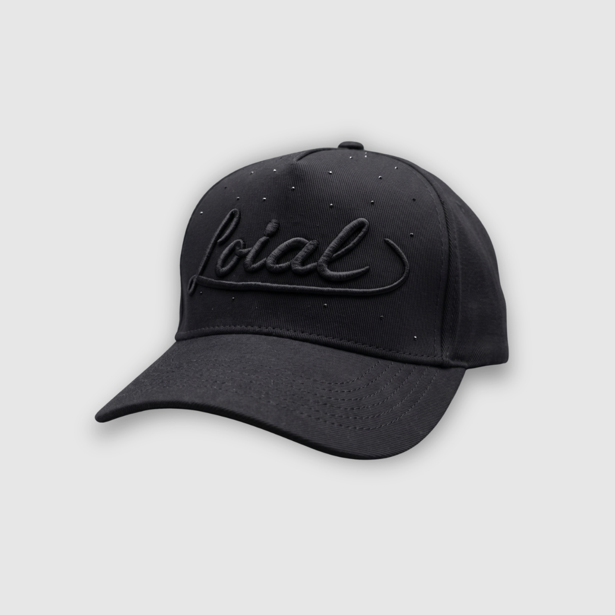 Gorra Loialty | Negra Cristales