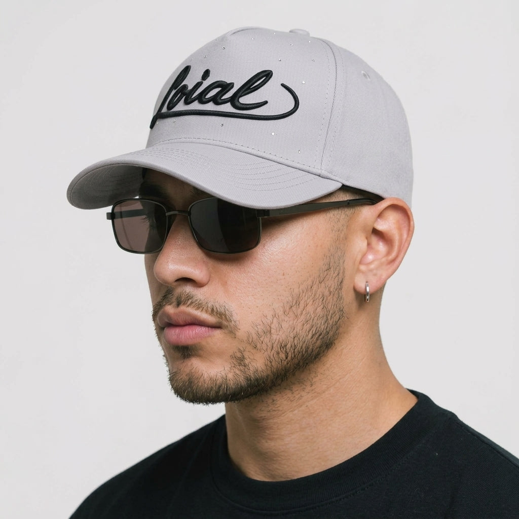 Gorra Loialty | Gris Cristales