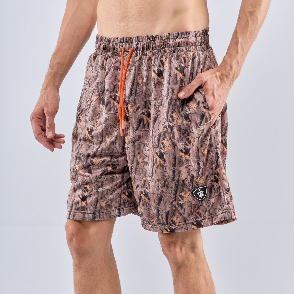 Pantaloneta Real Tree | Camo/Café