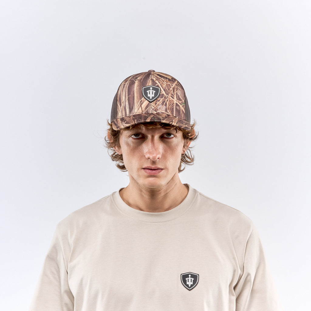 Gorra Trucker | Camo/Café