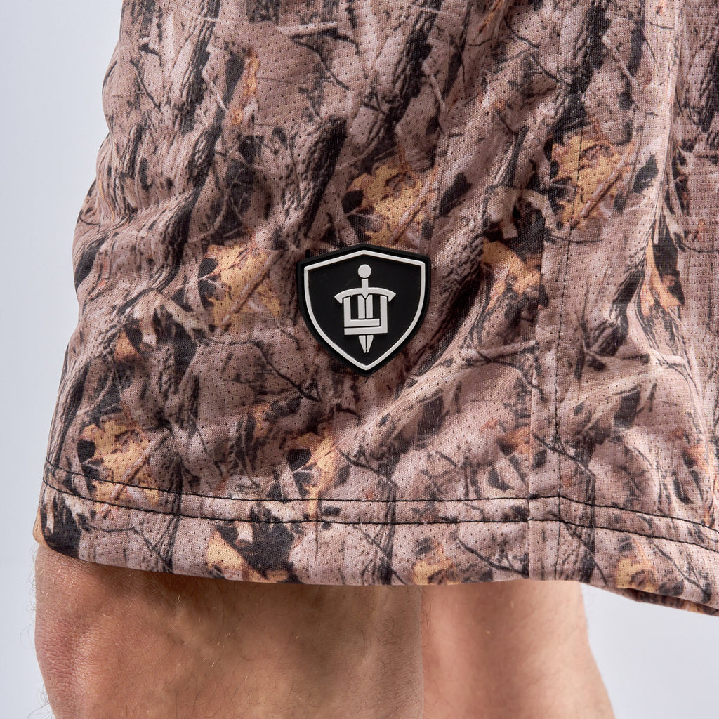Pantaloneta Real Tree | Camo/Café