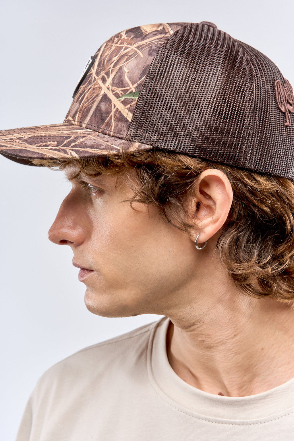 Gorra Trucker | Camo/Café