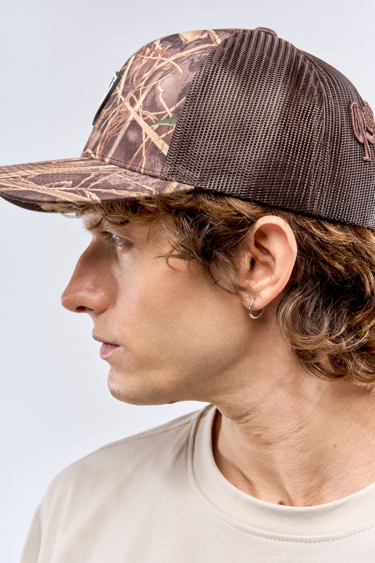 Gorra Trucker | Camo/Café
